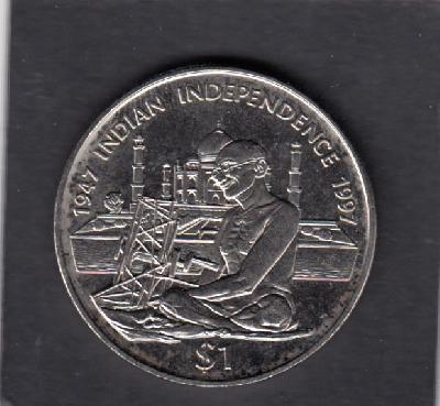 Beschrijving: 1 Dollar GANDHI